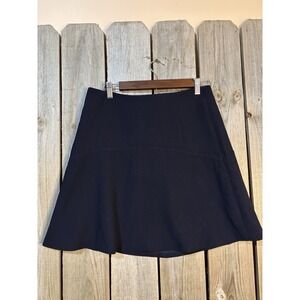Vince Camuto Black A-Line Mini Skirt | Women's Size 4